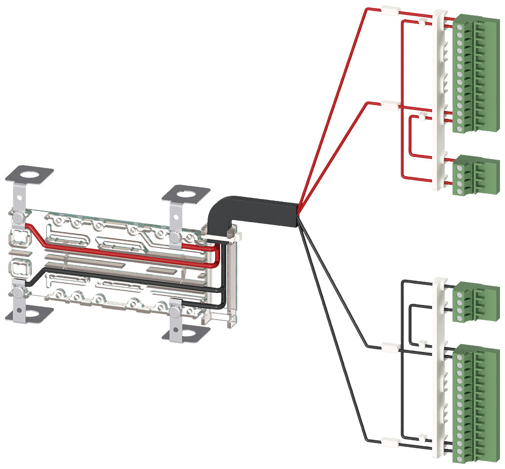 Siemens 3KC8 VOEDNGSSET 2P 9834-2