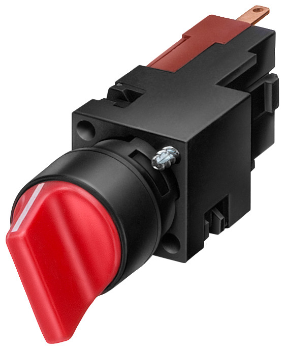 Siemens Toggle switch black O-I 1no