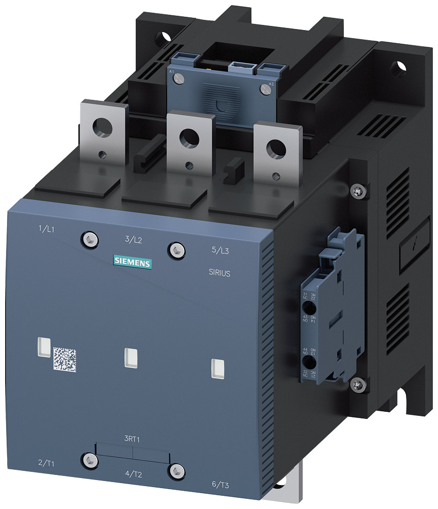 Siemens SIRIUS 3RT12 Vacuümcontactor, ac-3e, 400 A/200 KW/400 V, 3-polig, ac/DC 200-277 V,