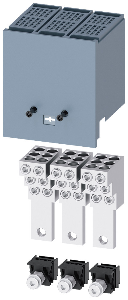 Siemens SENTRON 3VA9 Aansluitklem Voor ronde kabel 6 leidingen 3 stuks toebehoren voor: 3va