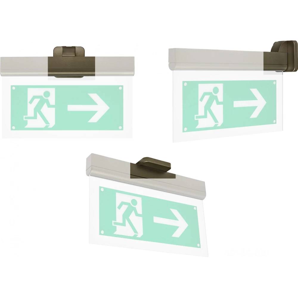 Normalux Ecolight signal bevestiging lasdoos montageset zwart kunststof zwart