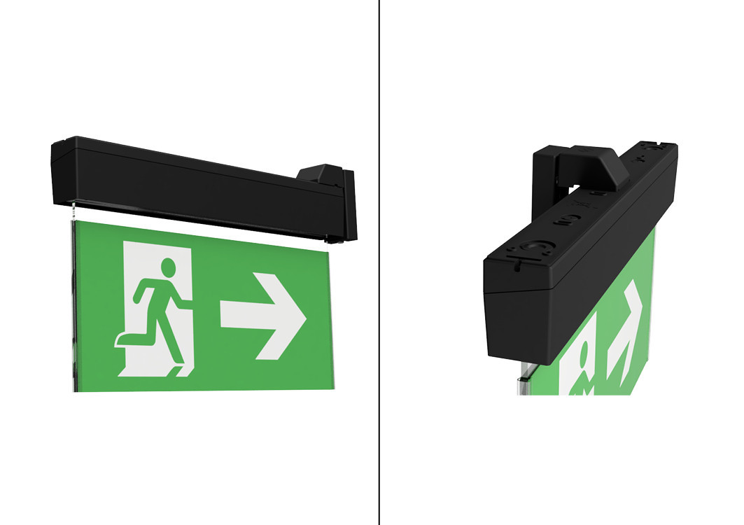 Signal Wandbeugel zwart