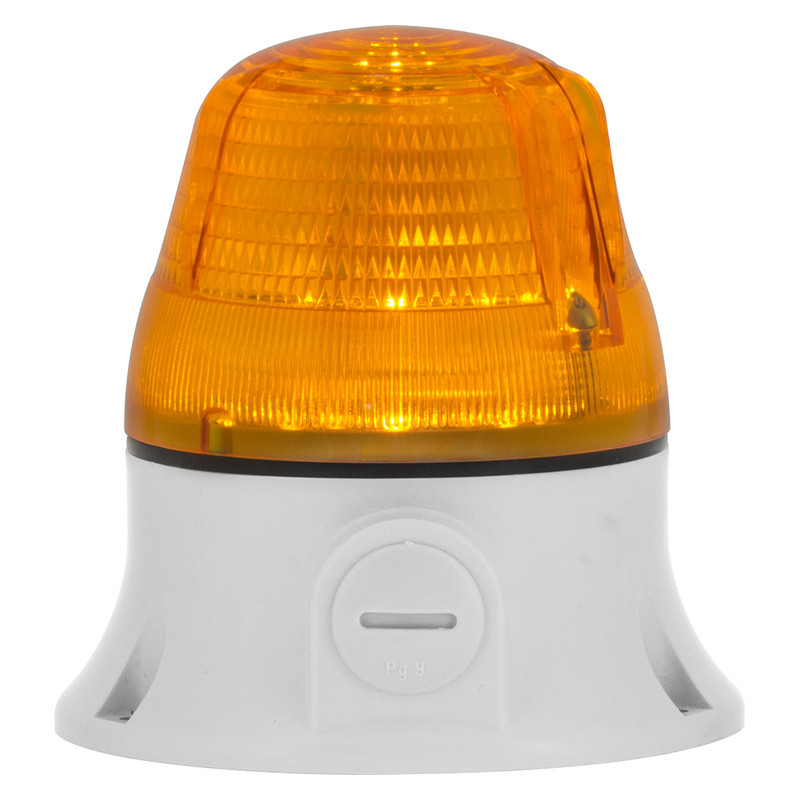 Sirena Microlamp led red V90/240ac grey