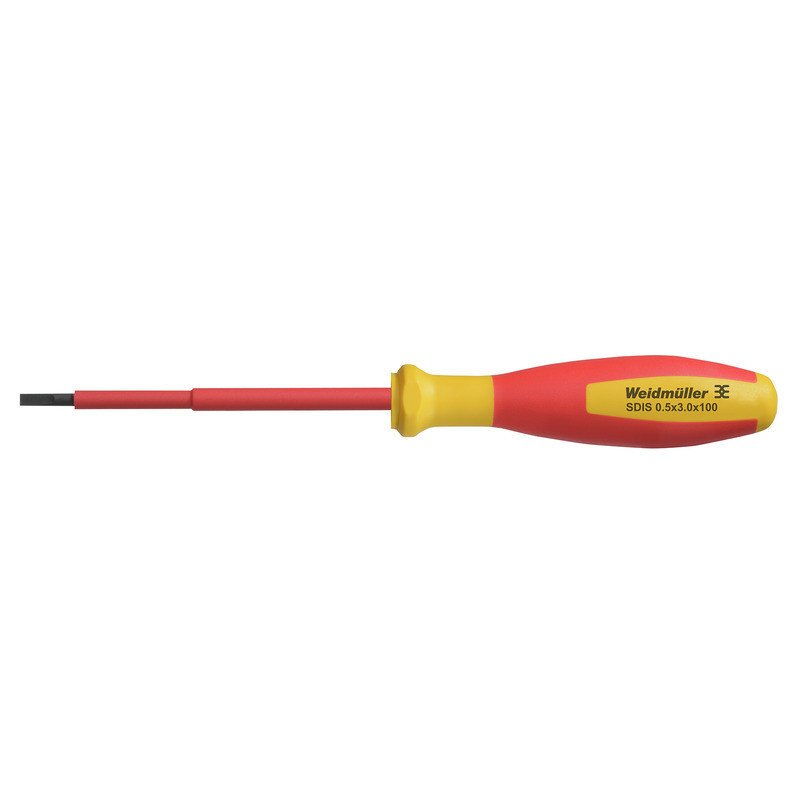Slotted Screwdriver, blade thickness (a): 0.5 MM, blade width (B): 3 M