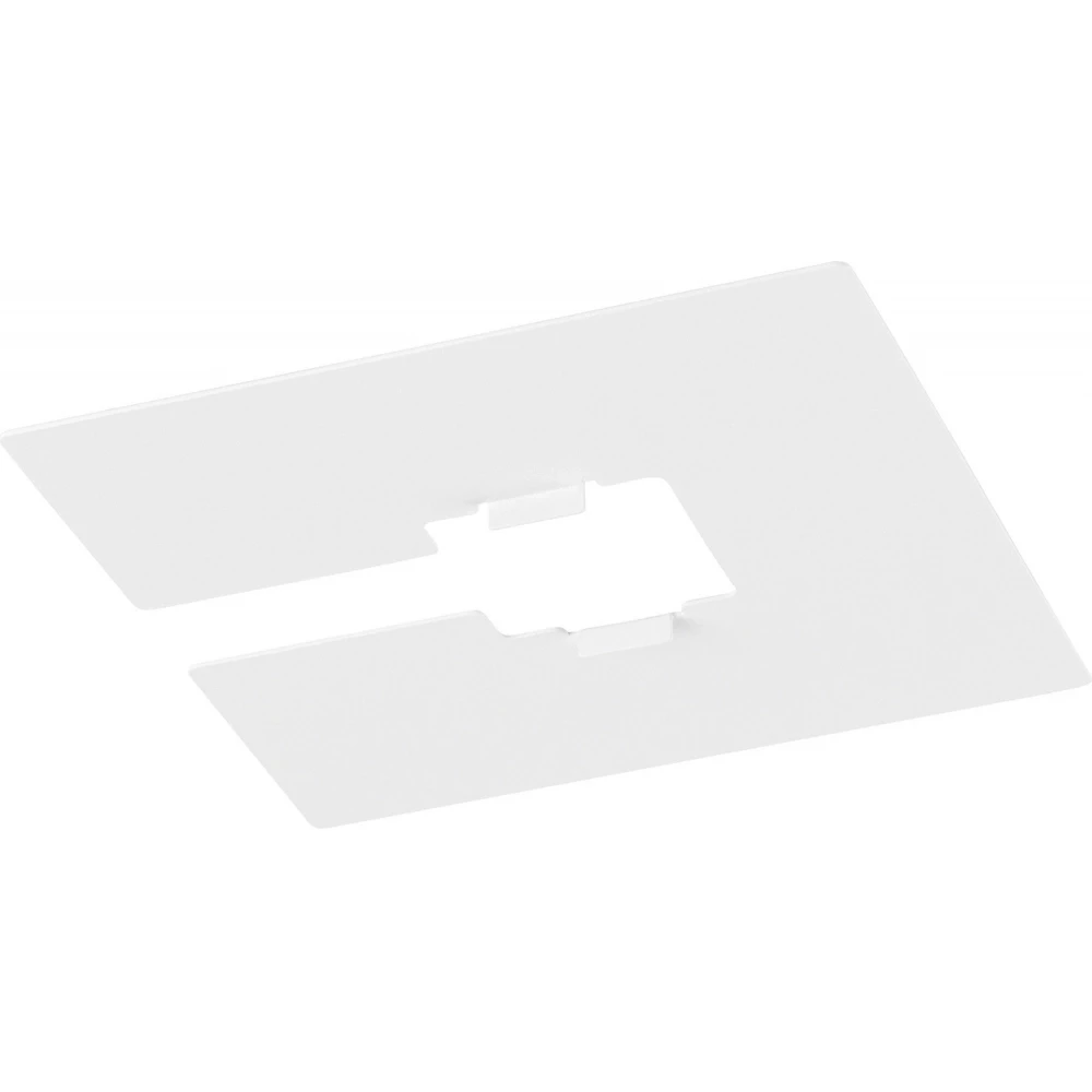 SLV 1-fase afdekplaat wit