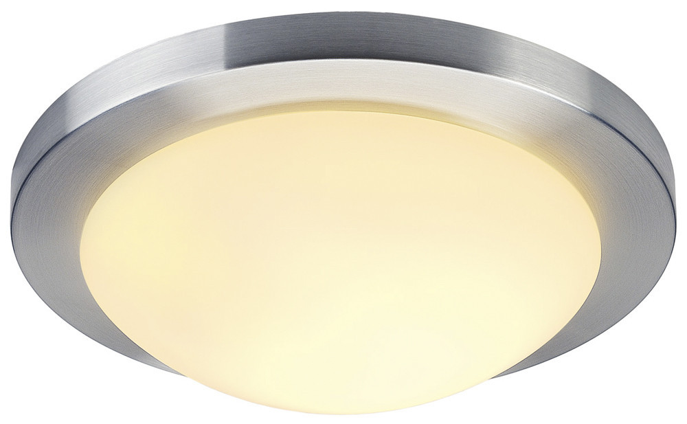 SLV Melan e27 armatuur 100x320mm aluminium