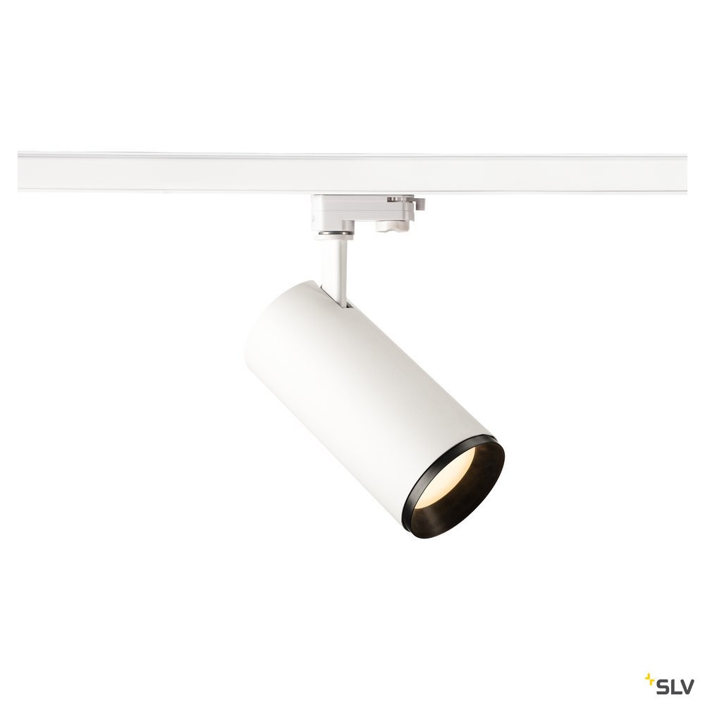 SLV NUMINOS 3-Numinos® phase L, 3-fasensysteem armatuur wit/zwart 3000 K 36º