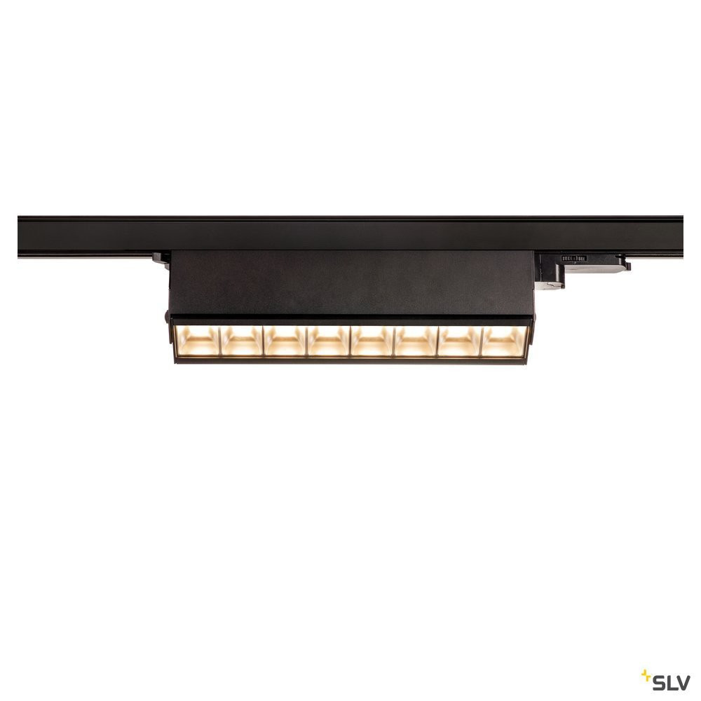 SLV SIGHT 3~ Sight move, 3-fasensysteem lamp zwart 3000 K