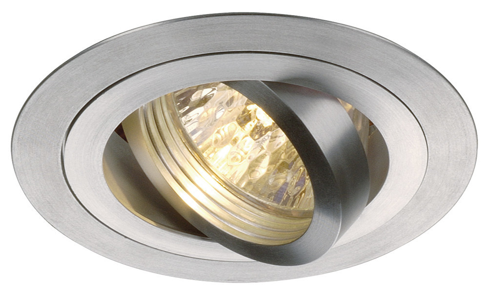 SLV New Tria MR16 round alu geb. 1XGX5,3 klemveer