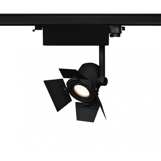 SLV Supros afdekking zwart aluminium
