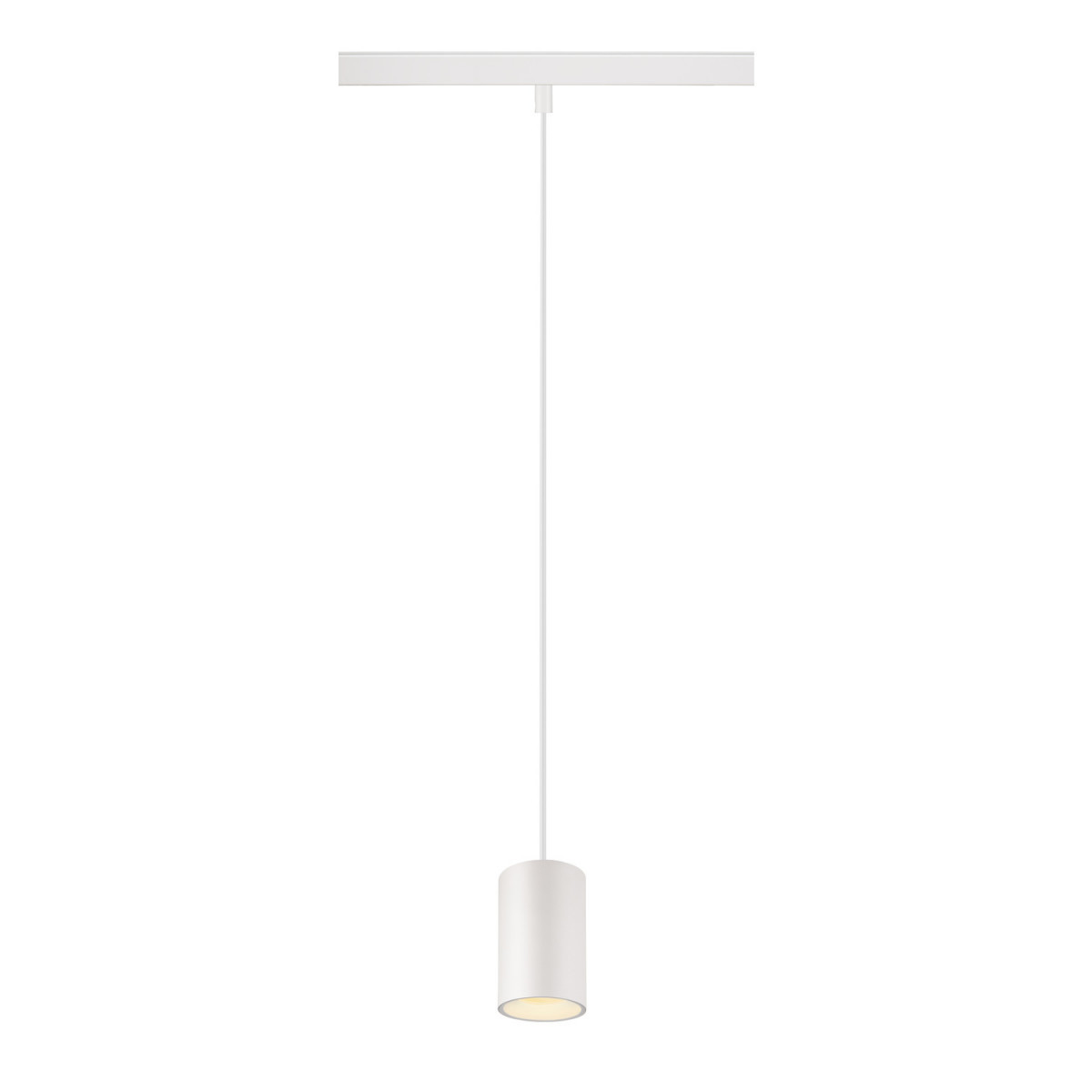 SLV 48V SYSTEM Numinos® XS 48V track dali, pendelarmatuur, wit/wit, 8,7W, 720LM, 3000