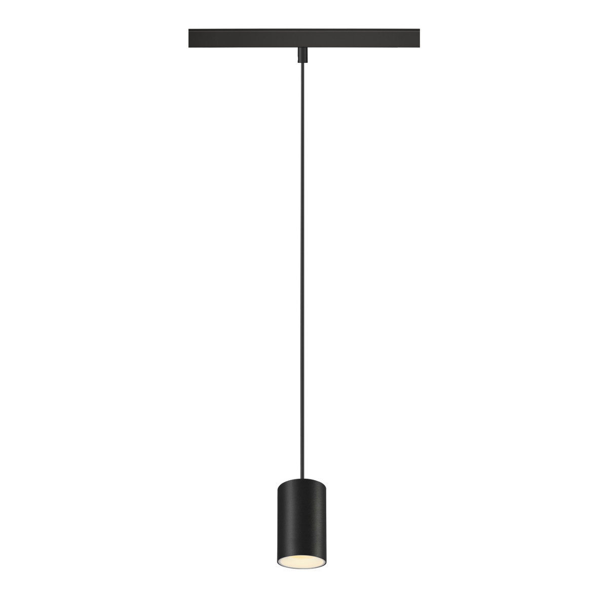 SLV 48V SYSTEM Numinos® XS 48V track dali, pendelarmatuur, zwart/wit, 8,7W, 730LM, 30