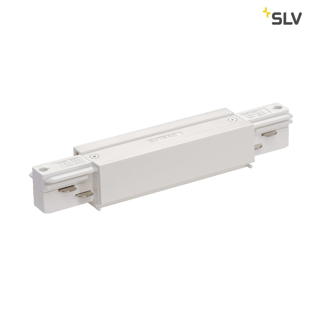 SLV 3-fase rail doorverbinder voor opbouwrail 5-ader 1,5MM2 wit