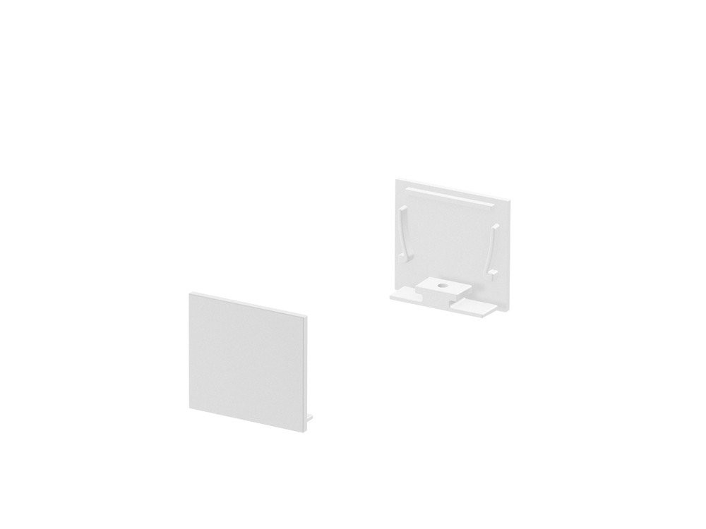 SLV Grazia toebehoor verlichting opbouwprofiel 2 stuks wit aluminium