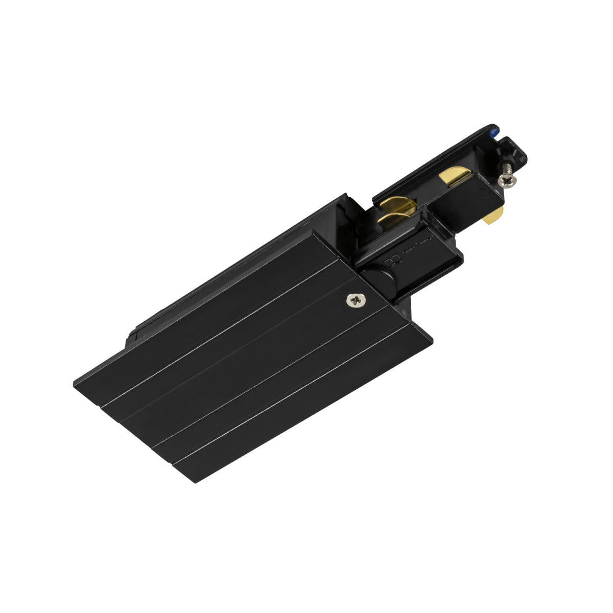 SLV S-TRACK SYSTEM S-Track inbouw, voeding, links, zwart