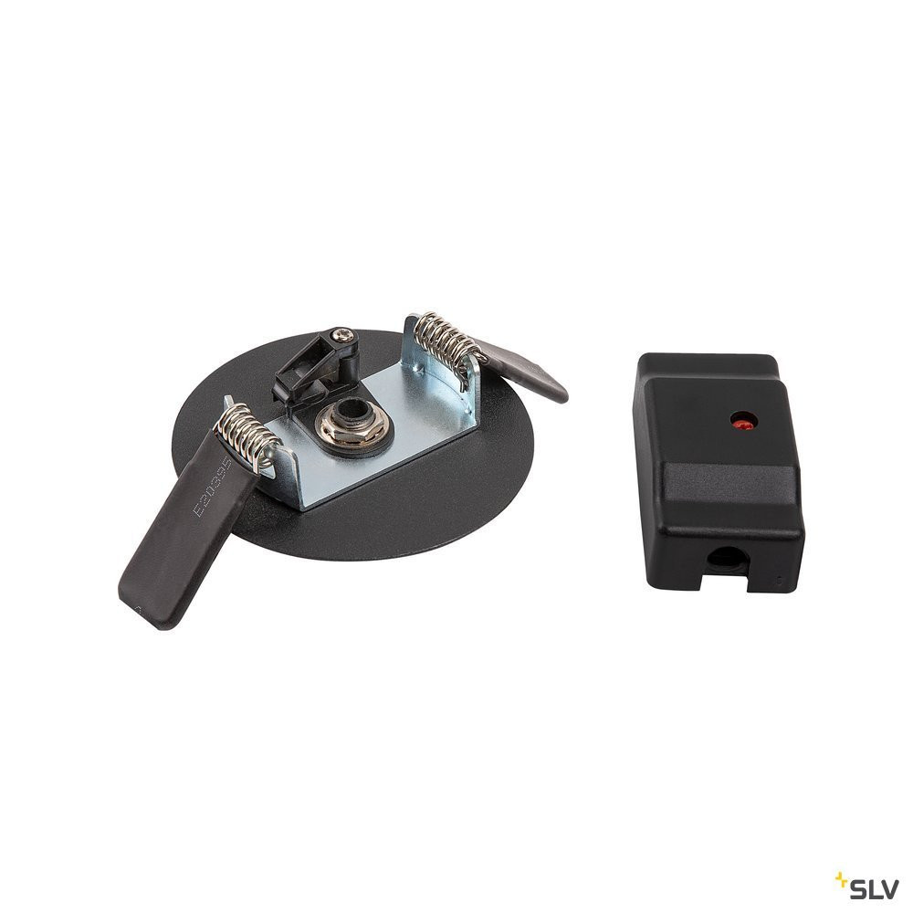 SLV FITU Fitu, inbouwrozet zwart