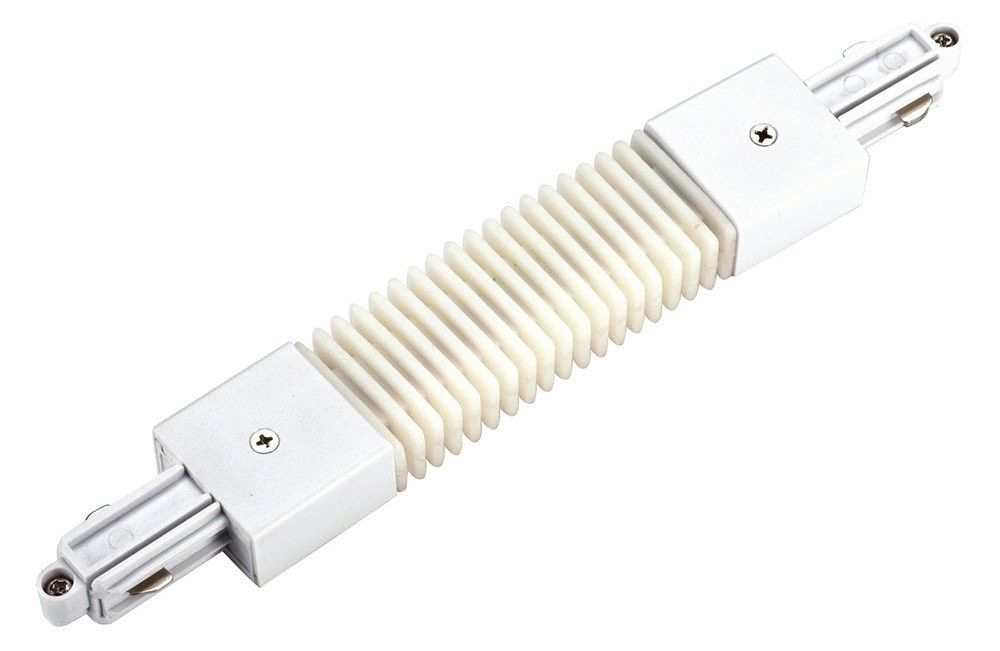SLV 1-fase rail flexverbinder voor 1-fase 3-ader 1,5MM2 wit