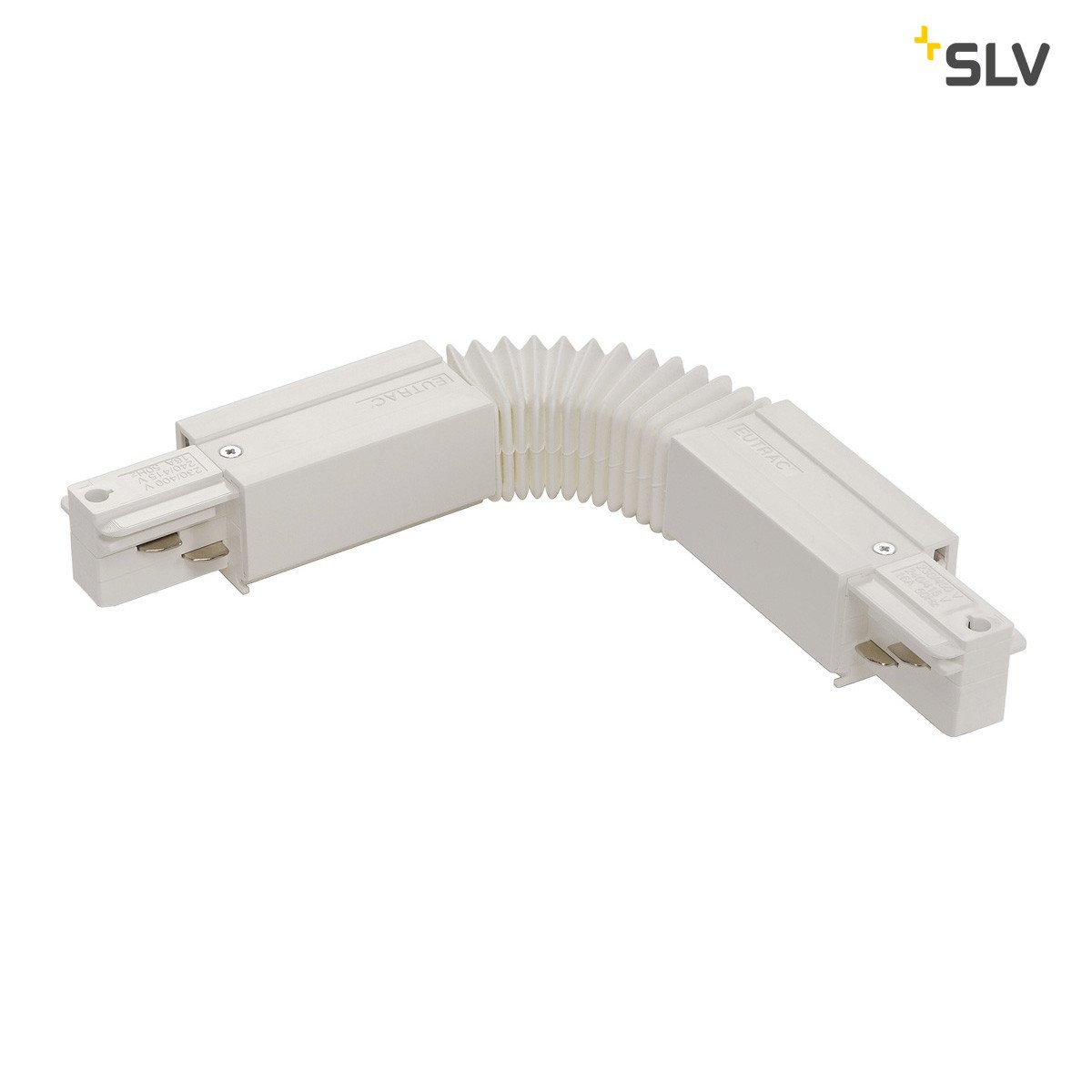 SLV 3-fase rail flexverbinder voor 3-fase rail 3-ader 1MM2 wit