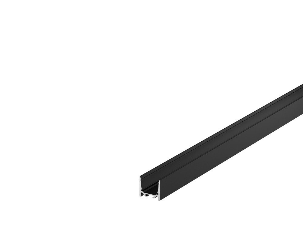 SLV Grazia toebehoor verlichting opbouwprofiel led glad zwart aluminium