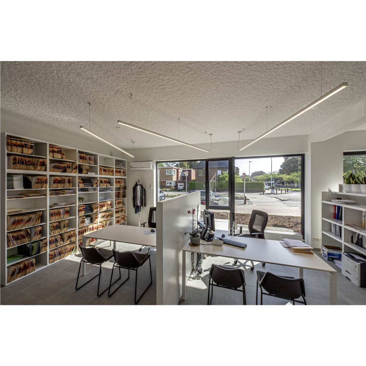 SLV GRAZIA Grazia 20 kunststof afdekking, vlakke uitvoering, 2 M, mat