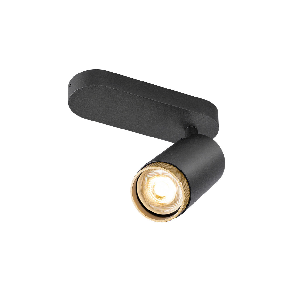 SLV GRIP! Grip! L, spot CL, single, qpar51, plafondopbouwarmatuur, cilindrisch,