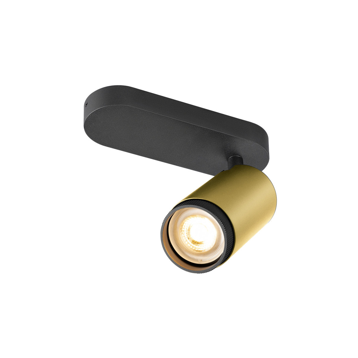 SLV GRIP! Grip! L, spot CL, single, qpar51, plafondopbouwarmatuur, cilindrisch,