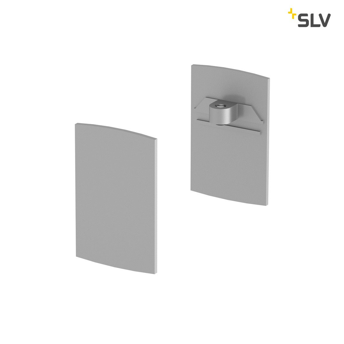 SLV H-profil eindkapjes zilver