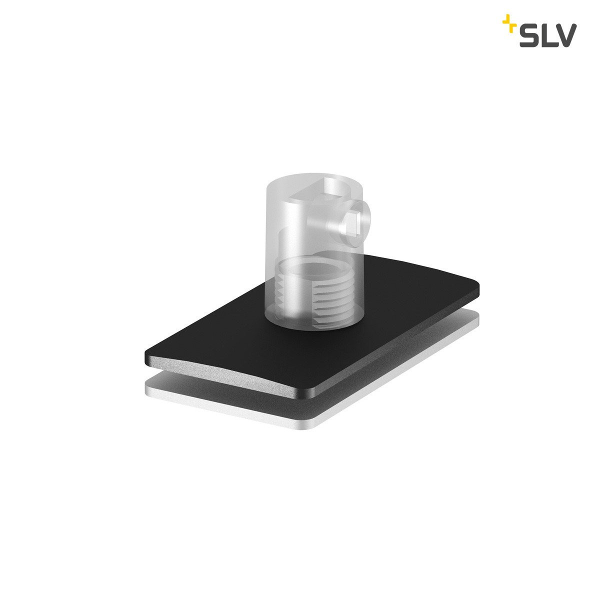 SLV H-profil trekontlasting zwart