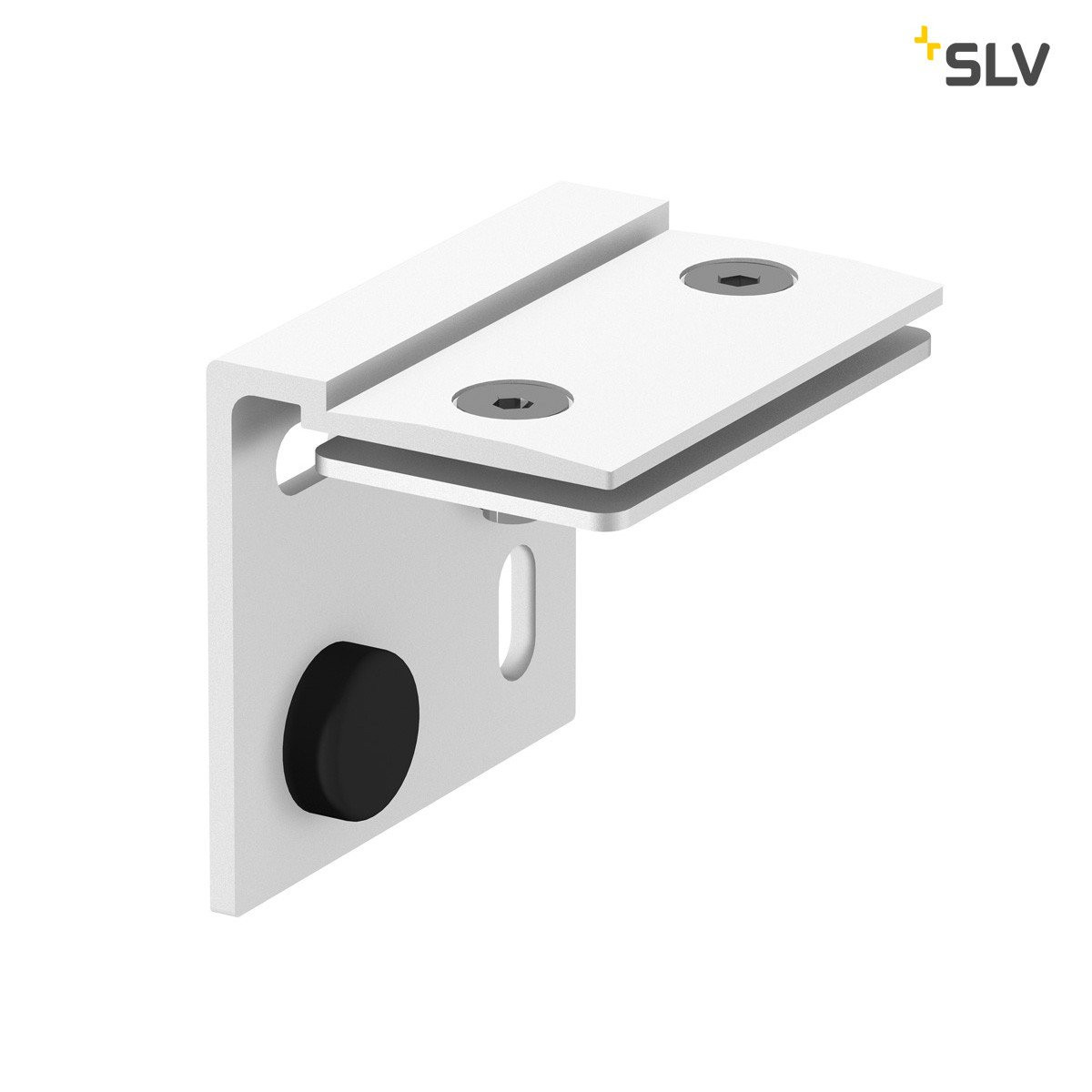 SLV H-profil wandmontage beugel wit
