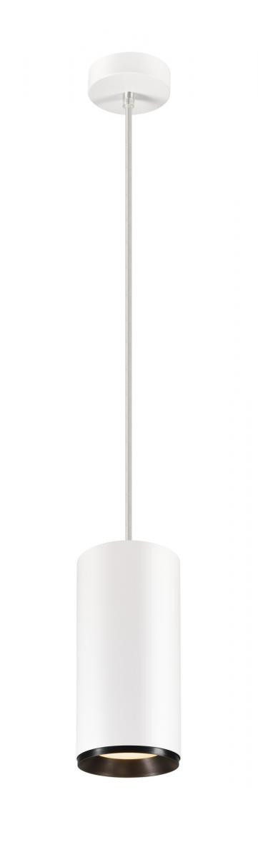 SLV NUMINOS Numinos® Dali XL, pendelarmatuur wit/zwart 36W 3000K 36°