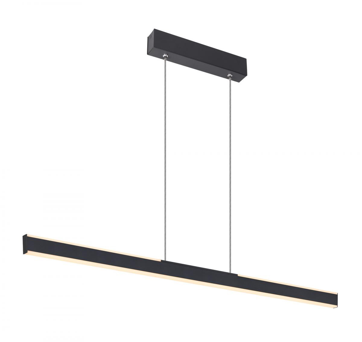 SLV ONE One Linear 100 fase up/down, pendelarmatuur zwart 24W 2700/3000K