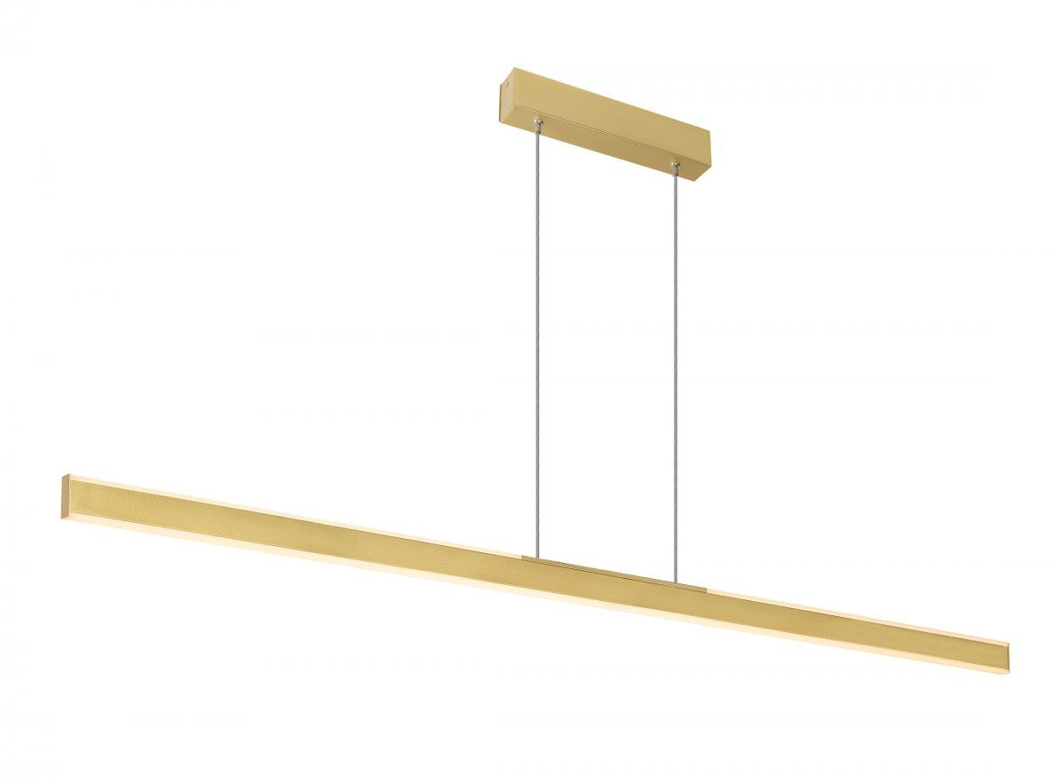 SLV ONE One Linear 140 fase up/down, pendelarmatuur messing 35W 2700/3000K