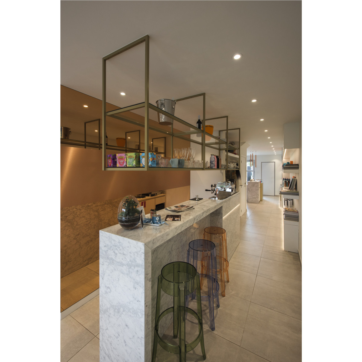 SLV HELIA Helia 30 PD, led indoor hanglamp, soft gold, 3000K, opbouwversie