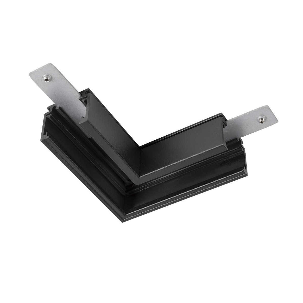 SLV 48V SYSTEM L-Verbinder mechanisch, 48V track, voor opbouwrail standaard, links, Z