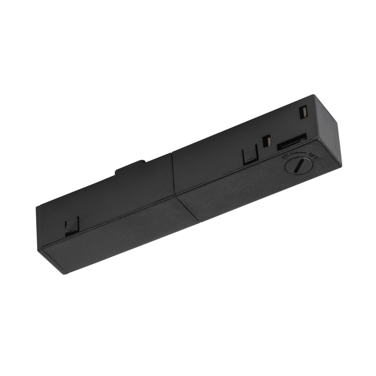 SLV 48V SYSTEM Eindvoeding Rechts, 48V track, zwart, dali