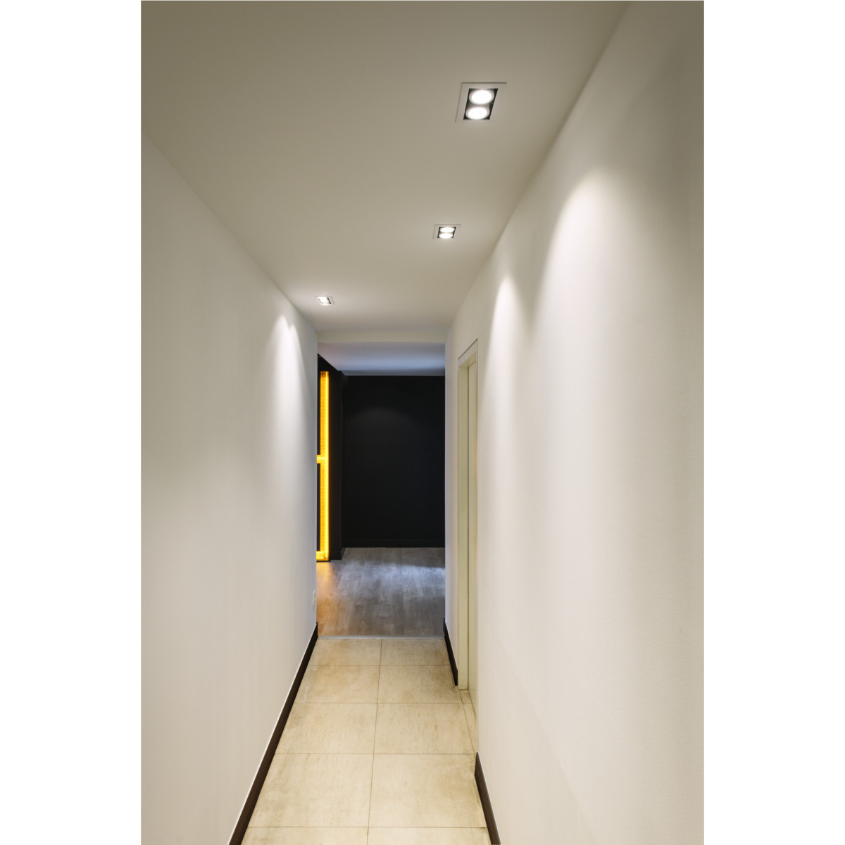 SLV KADUX Kadux Led DL-set, mat wit, 3x9 W, 38°, 3000 K, incl. driver