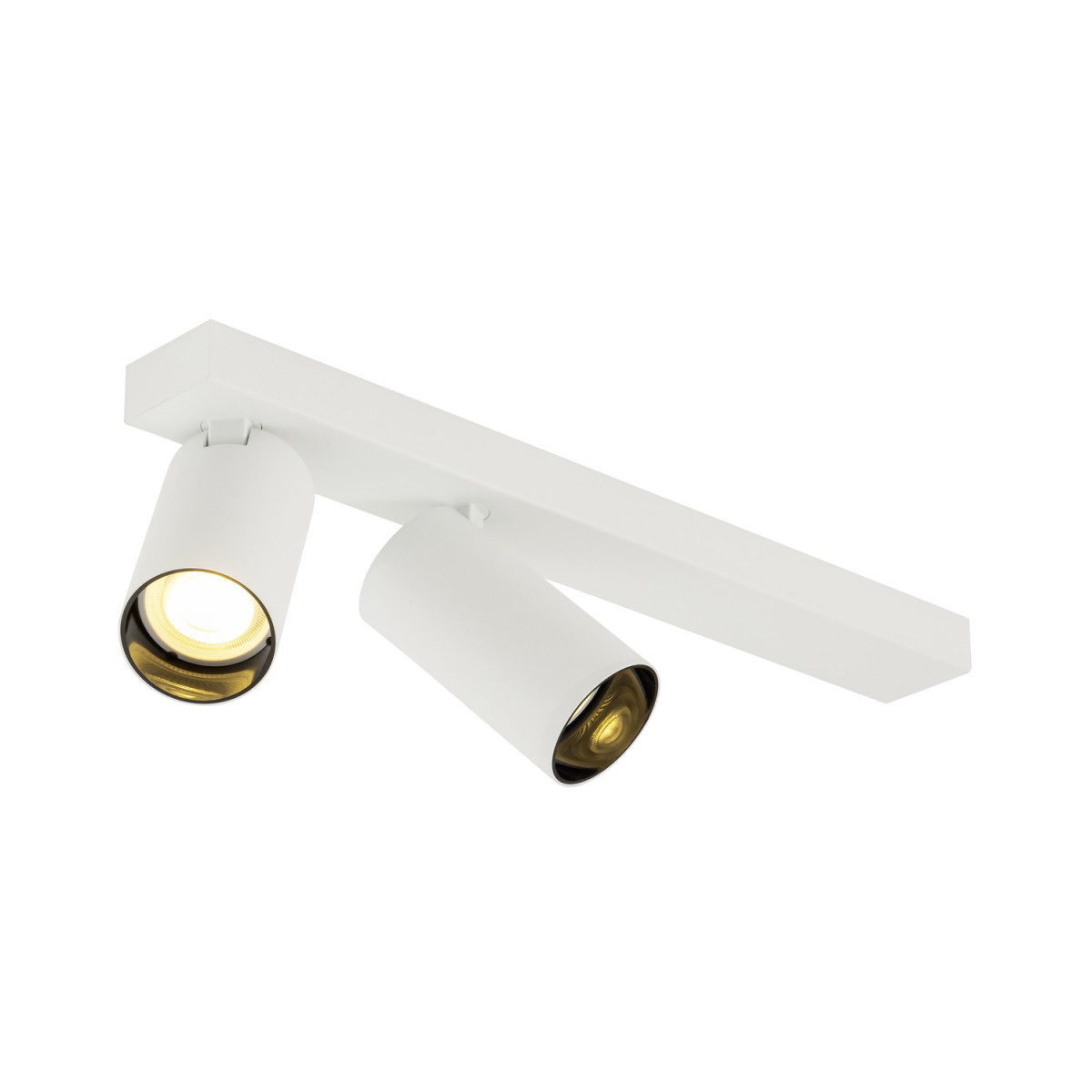 SLV KAMI Kami, plafondopbouwarmatuur, double, long, 2 X max.. 10 W, gu10, wit/Z