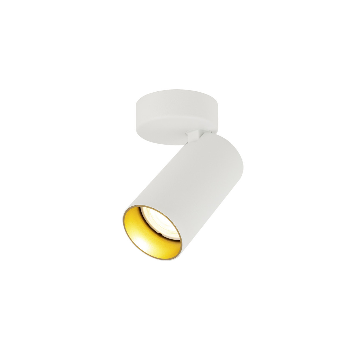 SLV KAMI Kami, wand- en plafondopbouwarmatuur, 1 X max. 10 W, gu10, wit/goud
