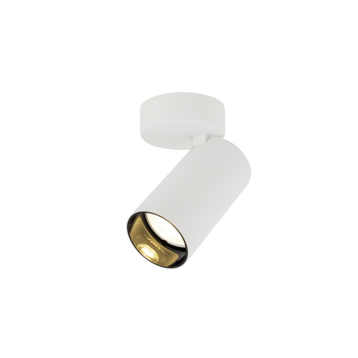SLV KAMI Kami, wand- en plafondopbouwarmatuur, 1 X max. 10 W, gu10, wit/zwart
