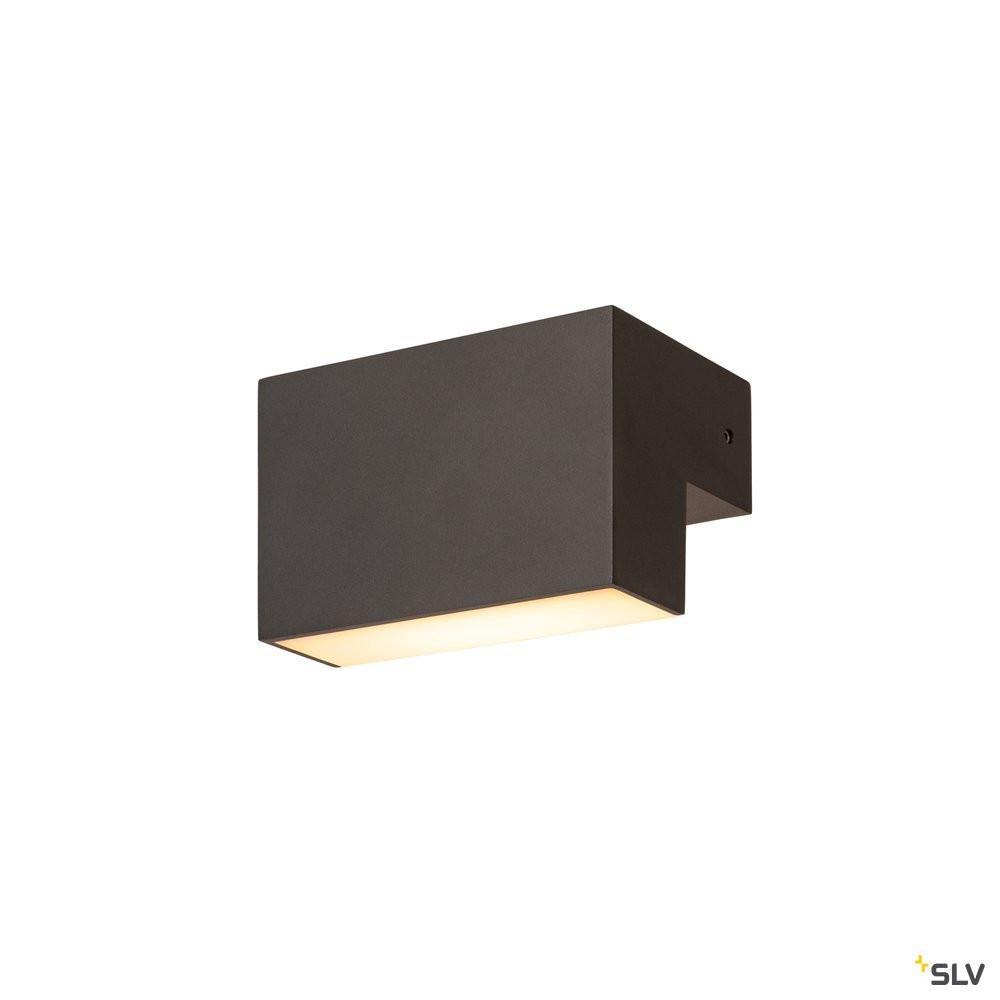 SLV L-LINE L-Line out WL, outdoor led wandopbouwlamp antraciet CCT-switch 3000/40