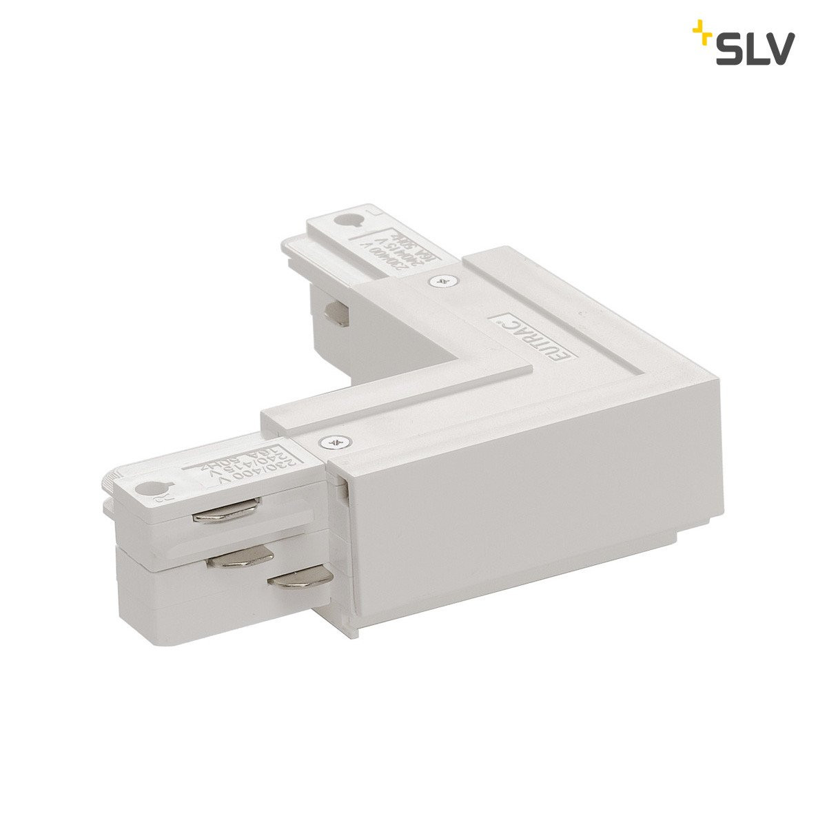 SLV 3-fase rail elektrisch toebehoor armatuur voor opbouwrail 1 3-ader 1MM2 wit