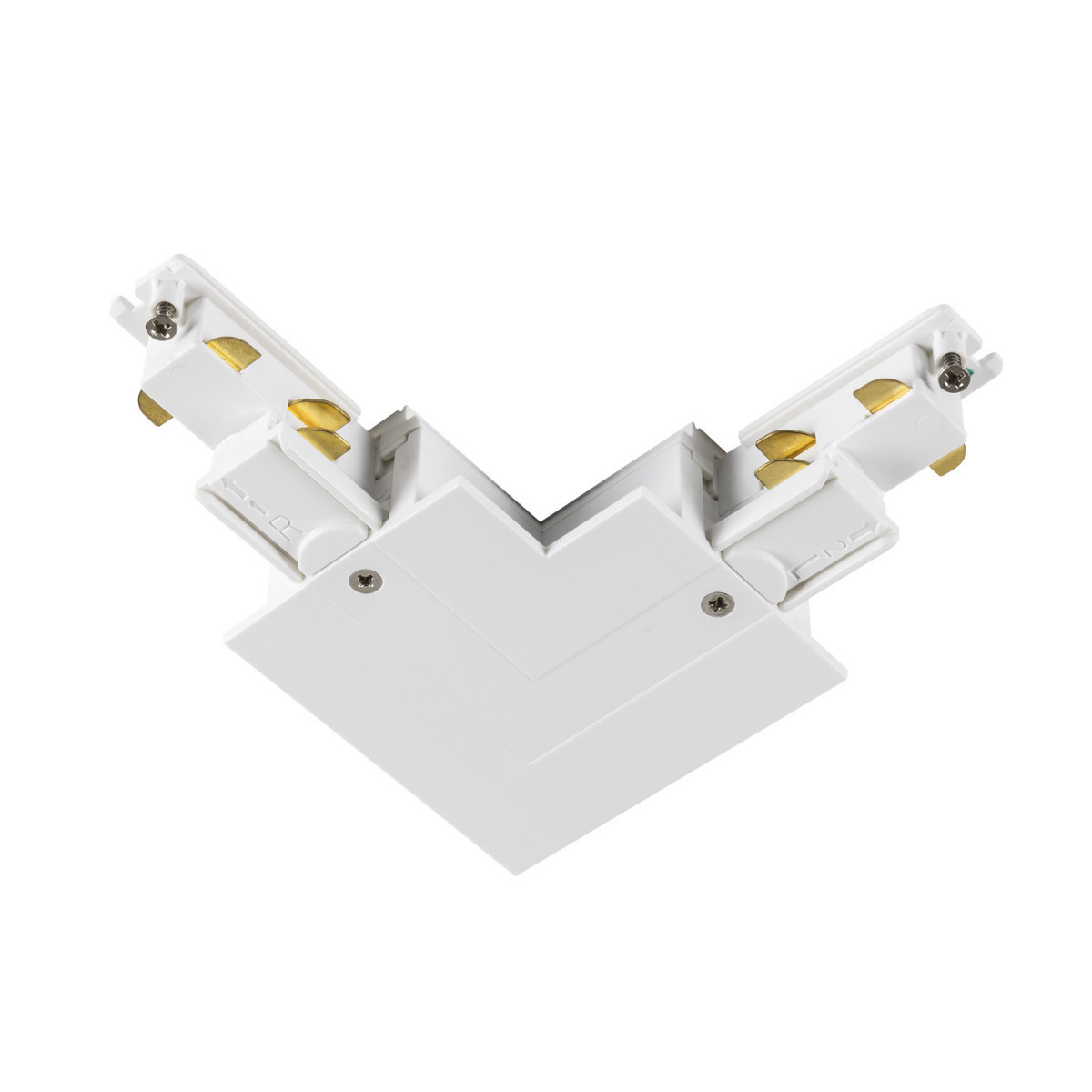 SLV S-TRACK SYSTEM S-Track inbouw, L-verbinder, met voedingsmogelijkheid, aardkabel, inte