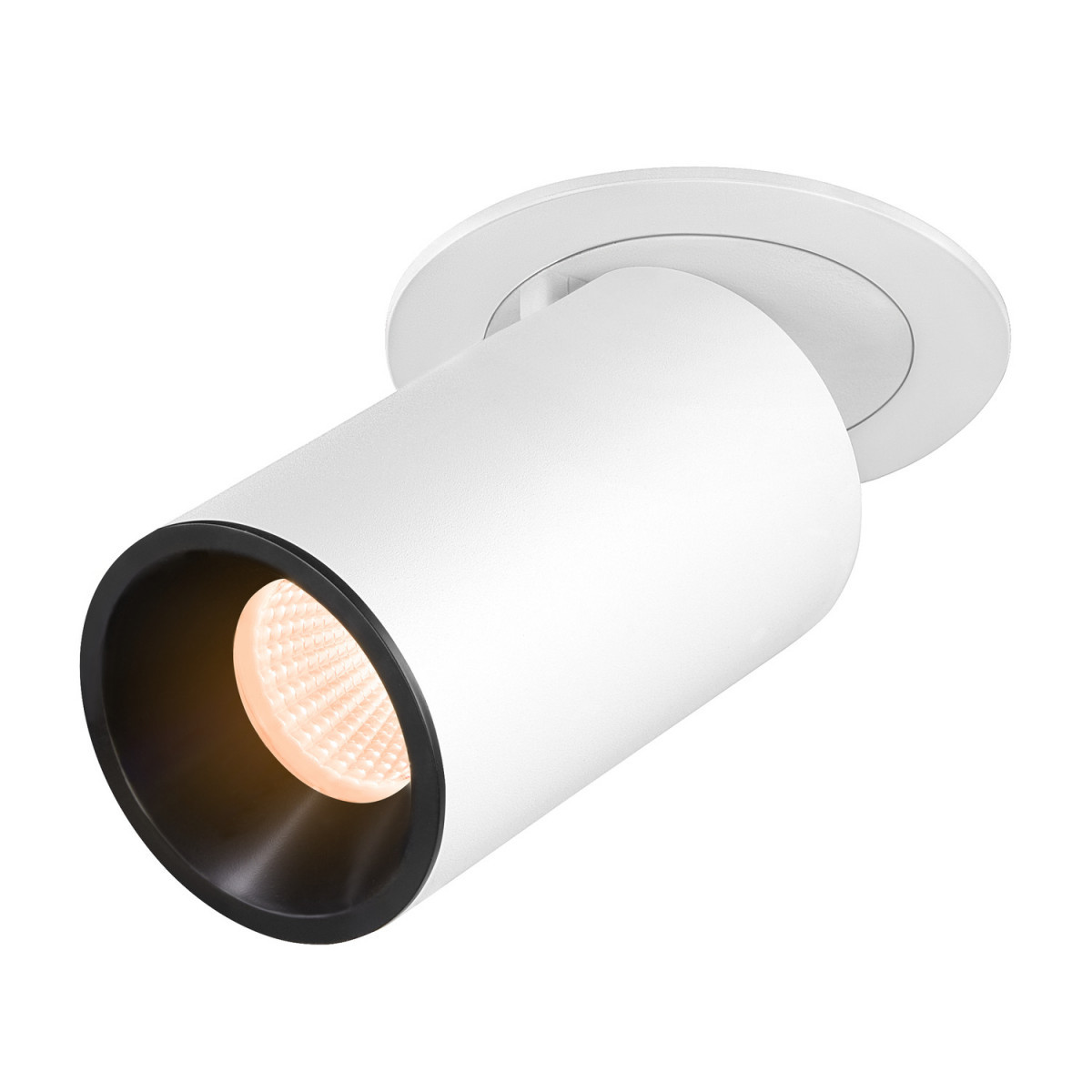 SLV NUMINOS Numinos Projector M, plafondinbouwarmatuur, 2700K 55°, cilindrisch, wi