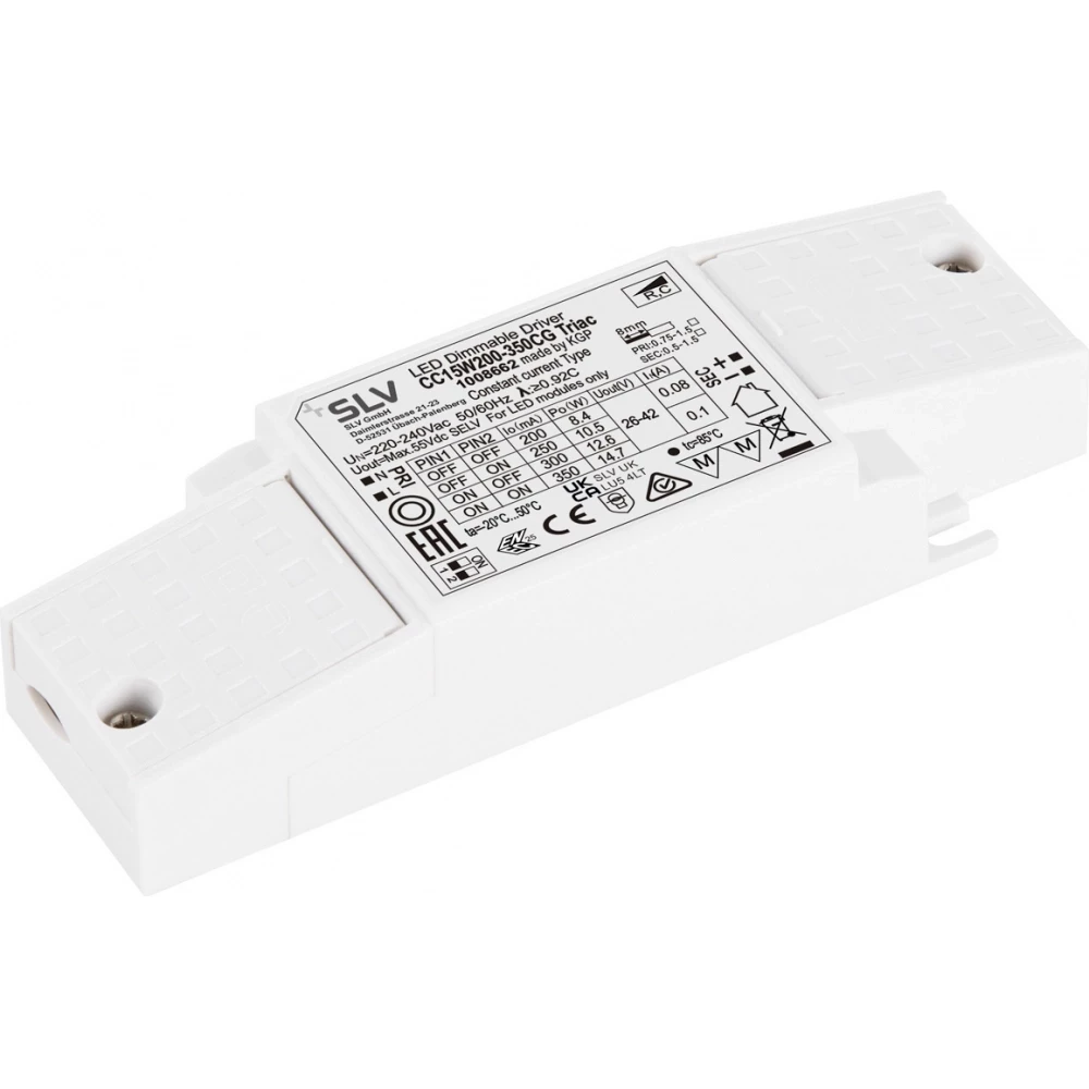 SLV Led driver 15W 200-350ma phase