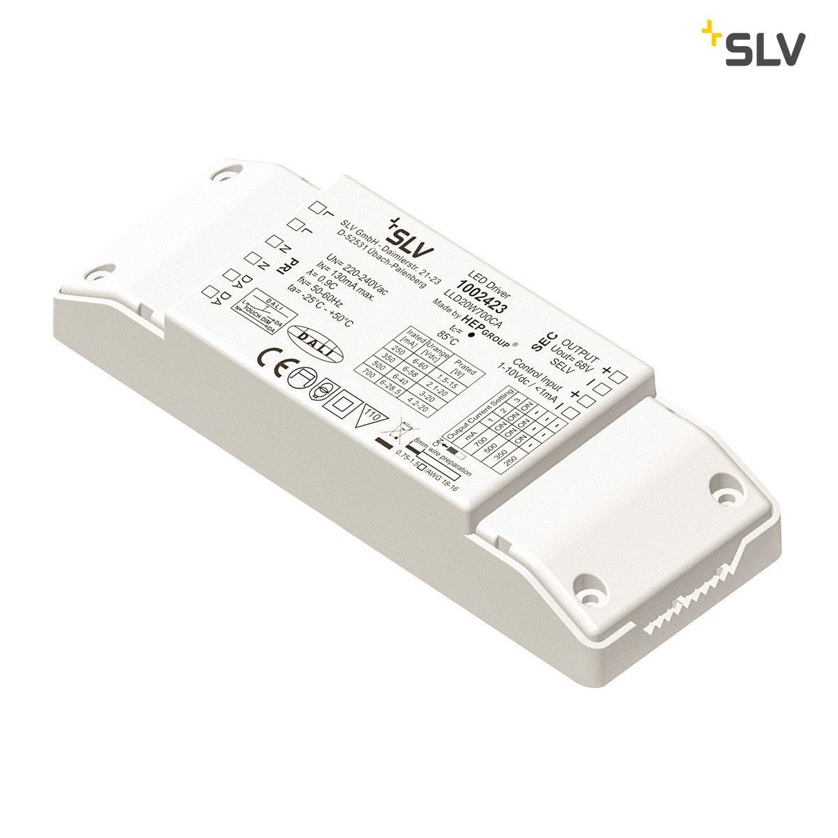 SLV Medo led driver 300 20W 6V