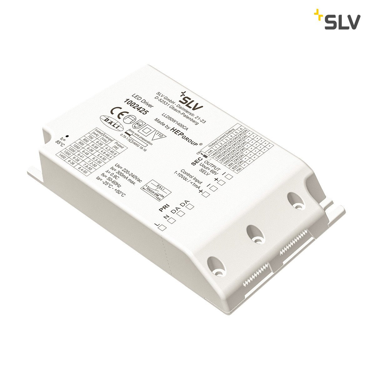 SLV Medo led driver 600 50W 6V