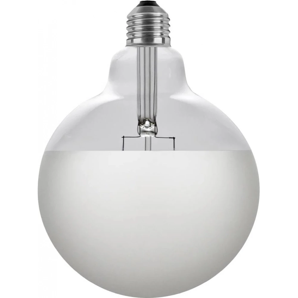 SLV Led globe 125 half moon frosted e27 7W