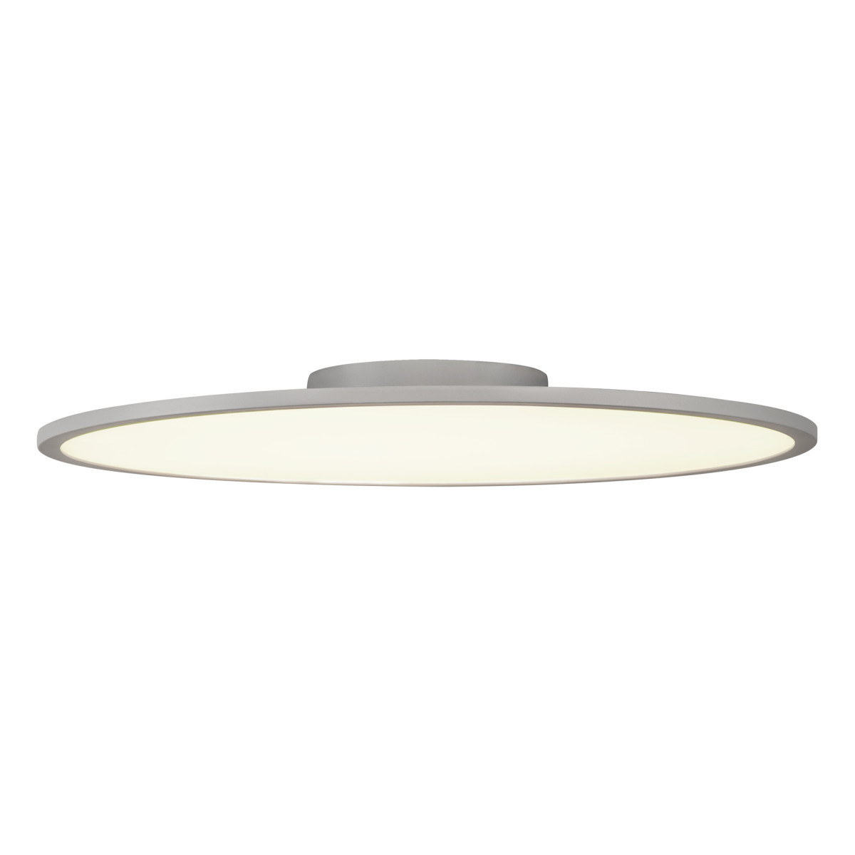 SLV LED PANEL Panel 60 rond, led indoor plafondopbouwlamp, zilvergrijs, 4000K