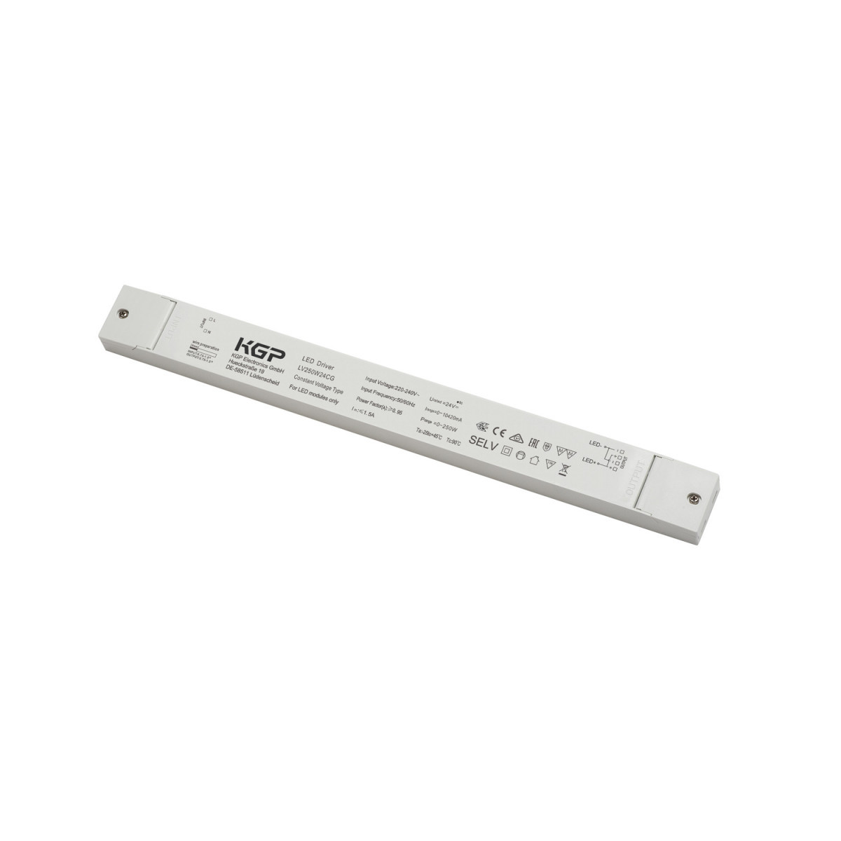 SLV Netzteile Led-Voeding 250W 24V wit