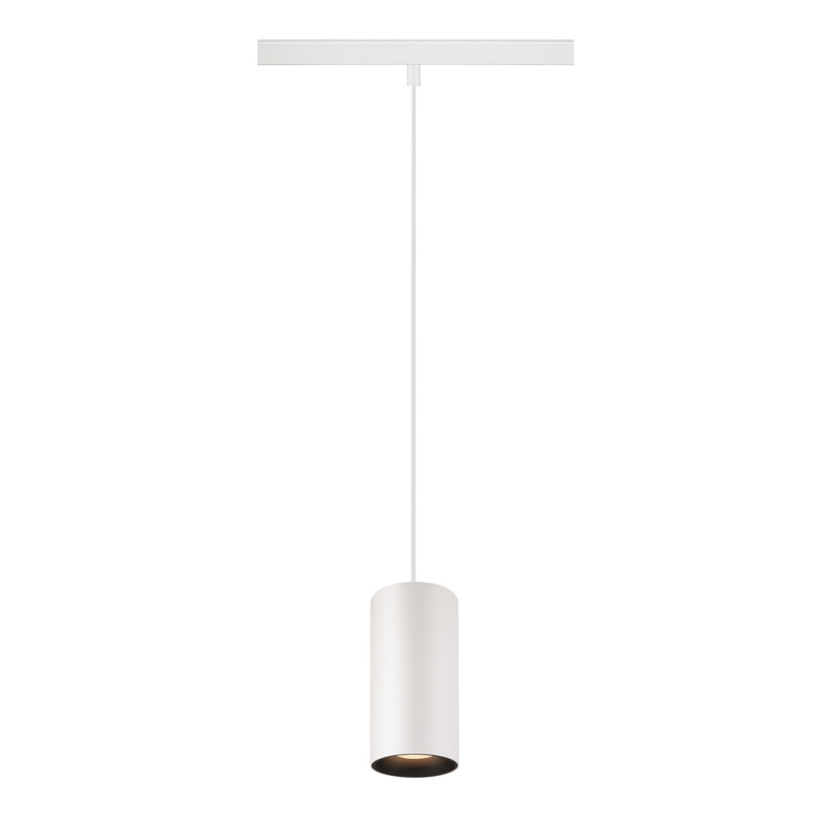 SLV 48V SYSTEM Numinos® S 48V track dali, pendelarmatuur, wit/zwart, 16W, 1000LM, 270